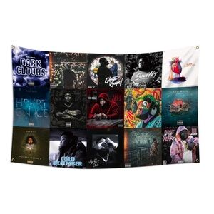 Rod Wave Music Album Cover Wall Tapestry